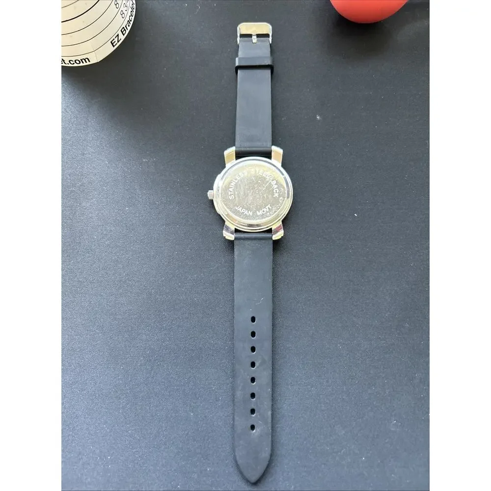 Silver Tone Cross Women’s Quartz Watch